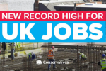New Record High for UK Jobs