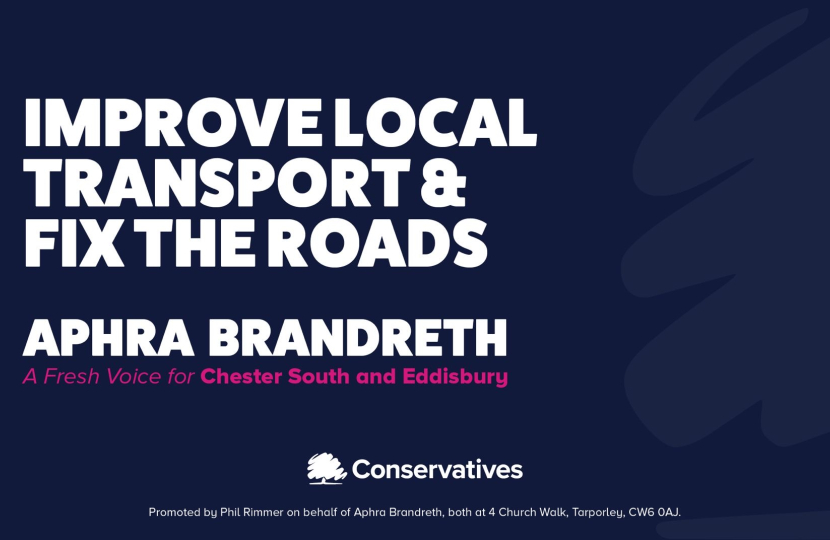 Improve Local Transport and Fix the Roads