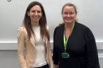 Aphra Brandreth, Member of Parliament for Chester South and Eddisbury with Headteacher, Cathryn McKeagney Head Teacher