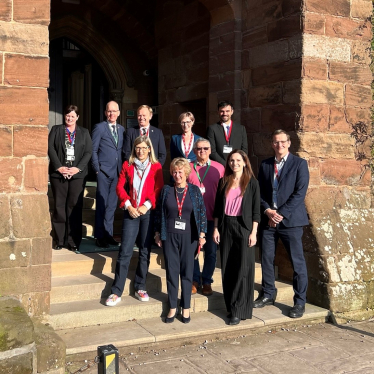 Aphra Brandreth, Member of Parliament for Chester South and Eddisbury with attendees