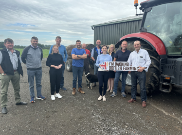 Aphra Brandreth MP with meeting attendees