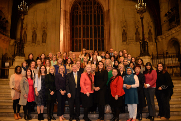 Aphra Brandreth MP with other HERoes